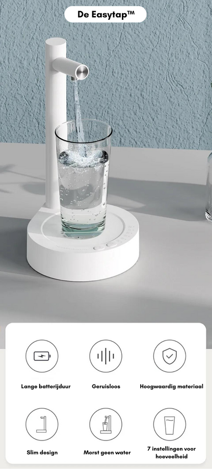 HydraTap Waterfles voor Bed met Drinkbekertje