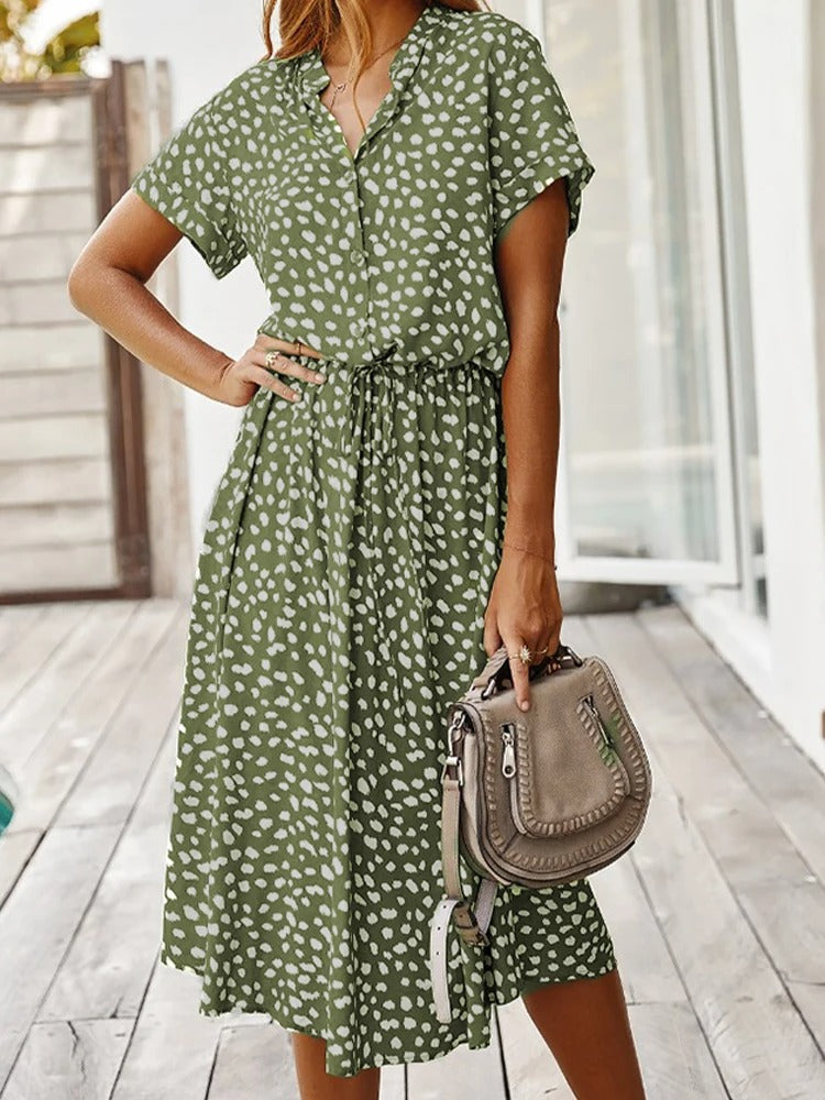 Vrouwelijke Comfortabele Zomerjurk Sophia
