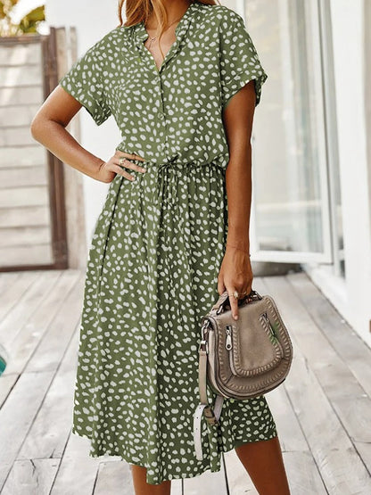 Zomerjurk Luchtig met Stijlvolle Bloemenprint