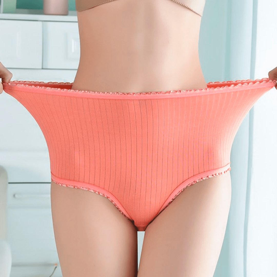 Hoge Taille Ondergoed 8-Pack Lekvrij en Comfortabel