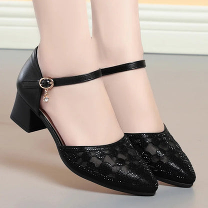 Style Zomer Med Block Sandalen