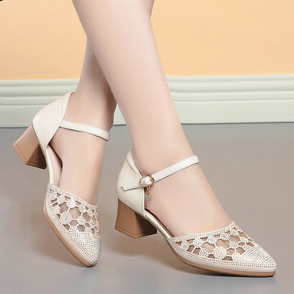 Style Zomer Med Block Sandalen
