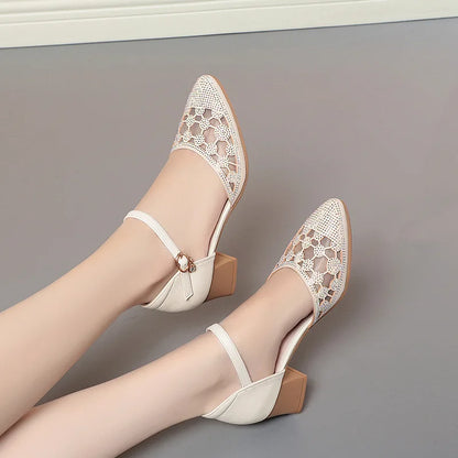 Style Zomer Med Block Sandalen