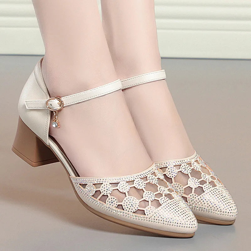 Style Zomer Med Block Sandalen
