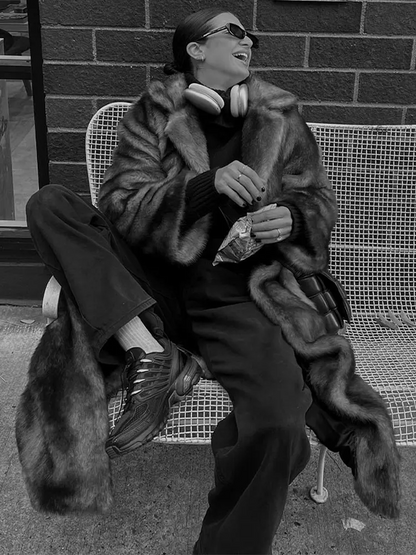 Luna Winter Trench Coat Zacht en Warm