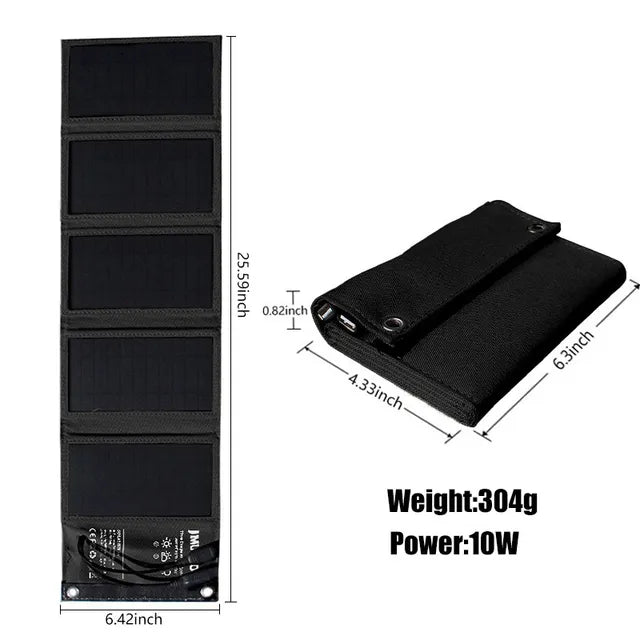 Opvouwbare Zonnepaneel Powerbank Solar Oplader