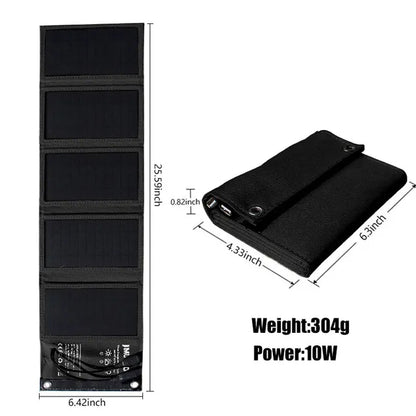 Opvouwbare Zonnepaneel Powerbank Solar Oplader