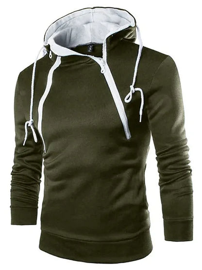 Hoodie Sweatshirt Zacht en Comfortabel met Hoge Hals