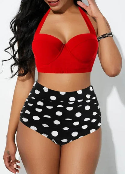 Plus Size Bikini Stijlvol & Vrolijk Badpak voor Dames