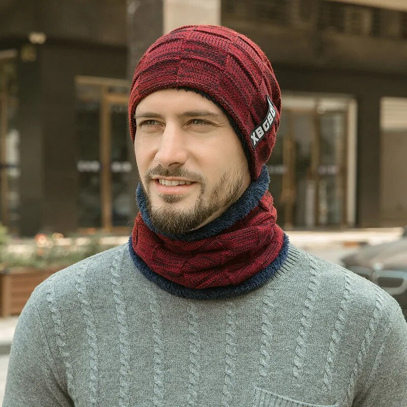 Warme Winterset met Sjaal en Muts voor Dames