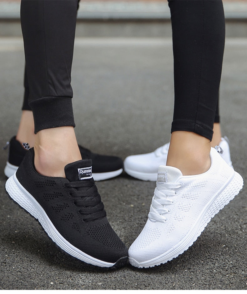 Dames Sneakers Lichtgewicht Ademend – Comfort Wandelschoenen voor Dagelijks Gebruik