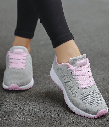 Dames Sneakers Lichtgewicht Ademend – Comfort Wandelschoenen voor Dagelijks Gebruik
