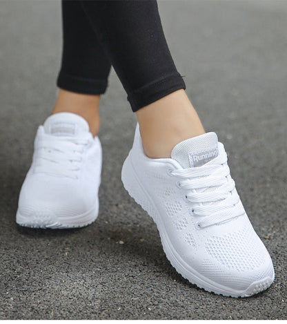 Dames Sneakers Lichtgewicht Ademend – Comfort Wandelschoenen voor Dagelijks Gebruik