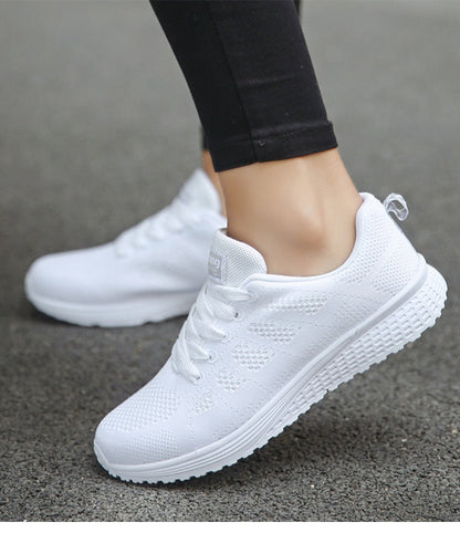 Dames Sneakers Lichtgewicht Ademend – Comfort Wandelschoenen voor Dagelijks Gebruik