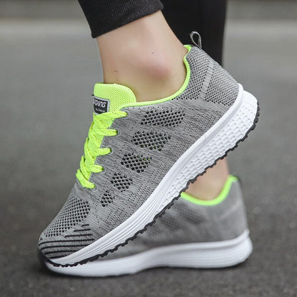 Dames Sneakers Lichtgewicht Ademend – Comfort Wandelschoenen voor Dagelijks Gebruik