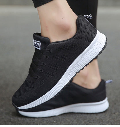 Dames Sneakers Lichtgewicht Ademend – Comfort Wandelschoenen voor Dagelijks Gebruik