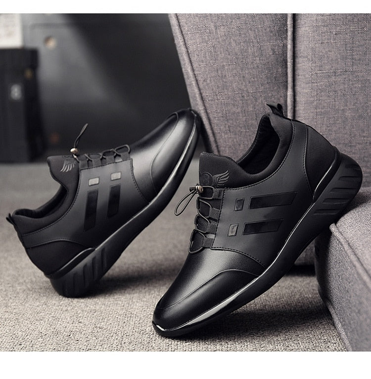 Comfortabele Orthopedische Leren Herenschoenen Premium