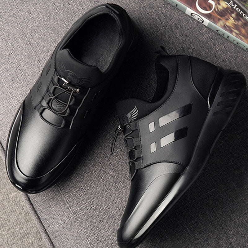 Comfortabele Orthopedische Leren Herenschoenen Premium