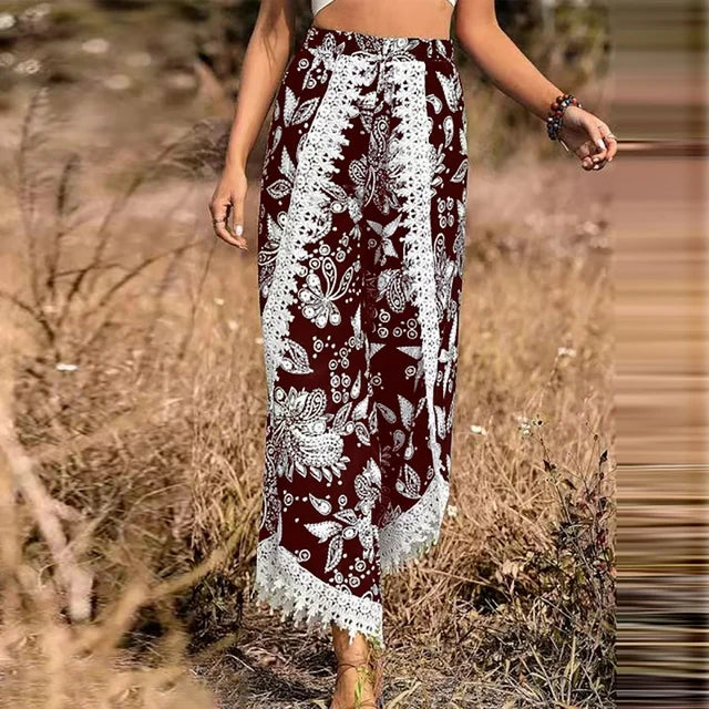 Kanten Broek Stijlvol Elegante Vrouwelijke Mode