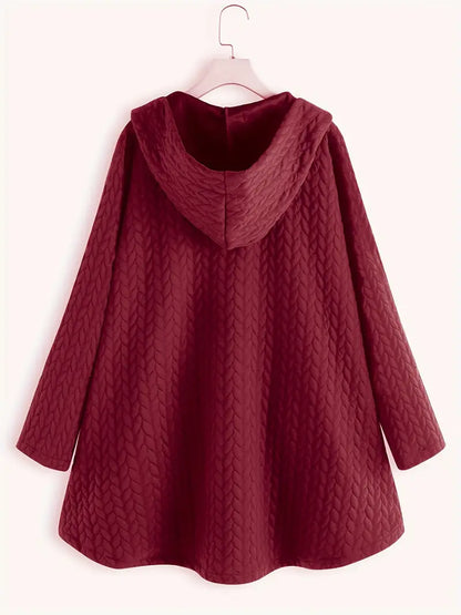 Warme Winterjas voor Vrouwen Donkere Kleuren