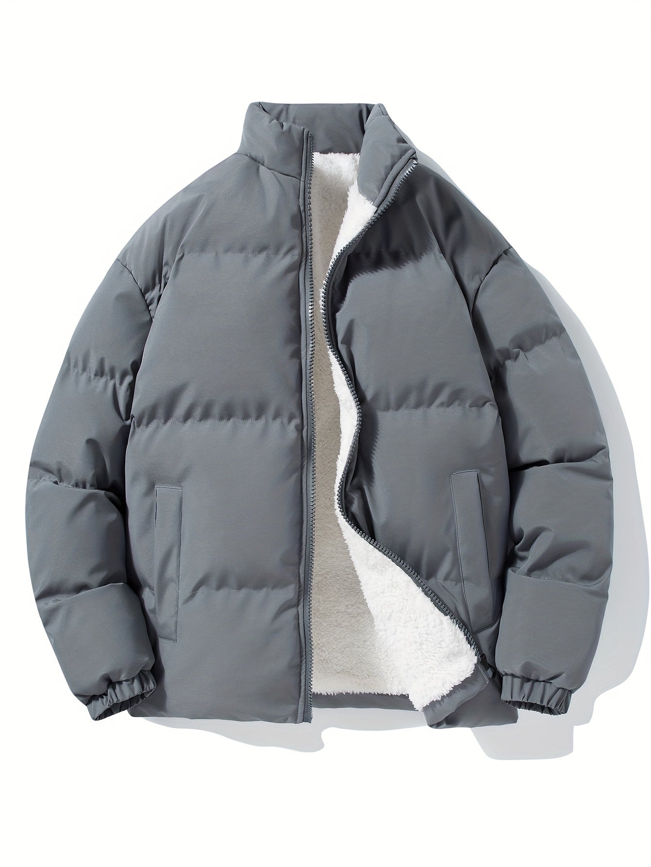 Thermische Jas voor Heren Fleece Lining Warmte Isolatie - Mode Vibes