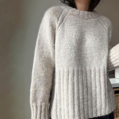 Dames Trui Zachte Raglan Stijlvolle Sweatshirt