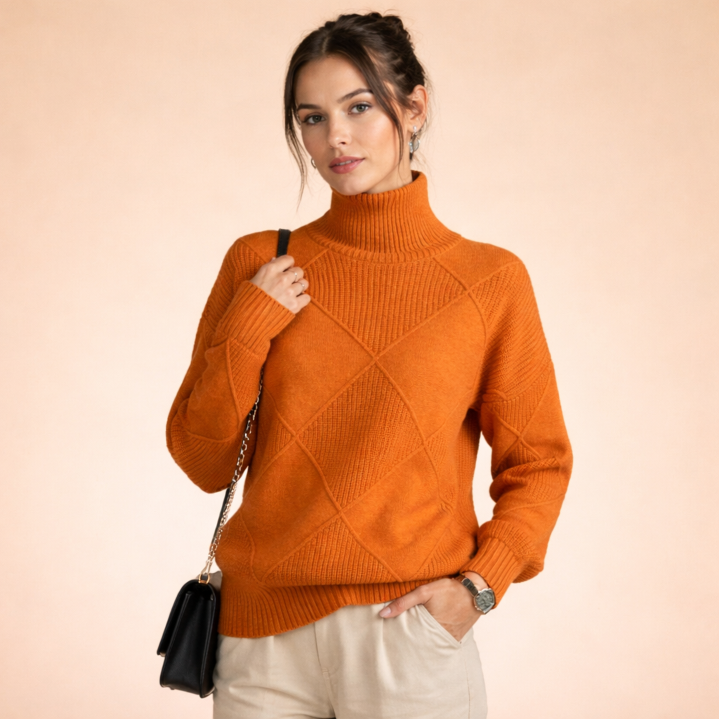 Lotte | Luxe Coltrui Met Zachte En Warme Pasvorm