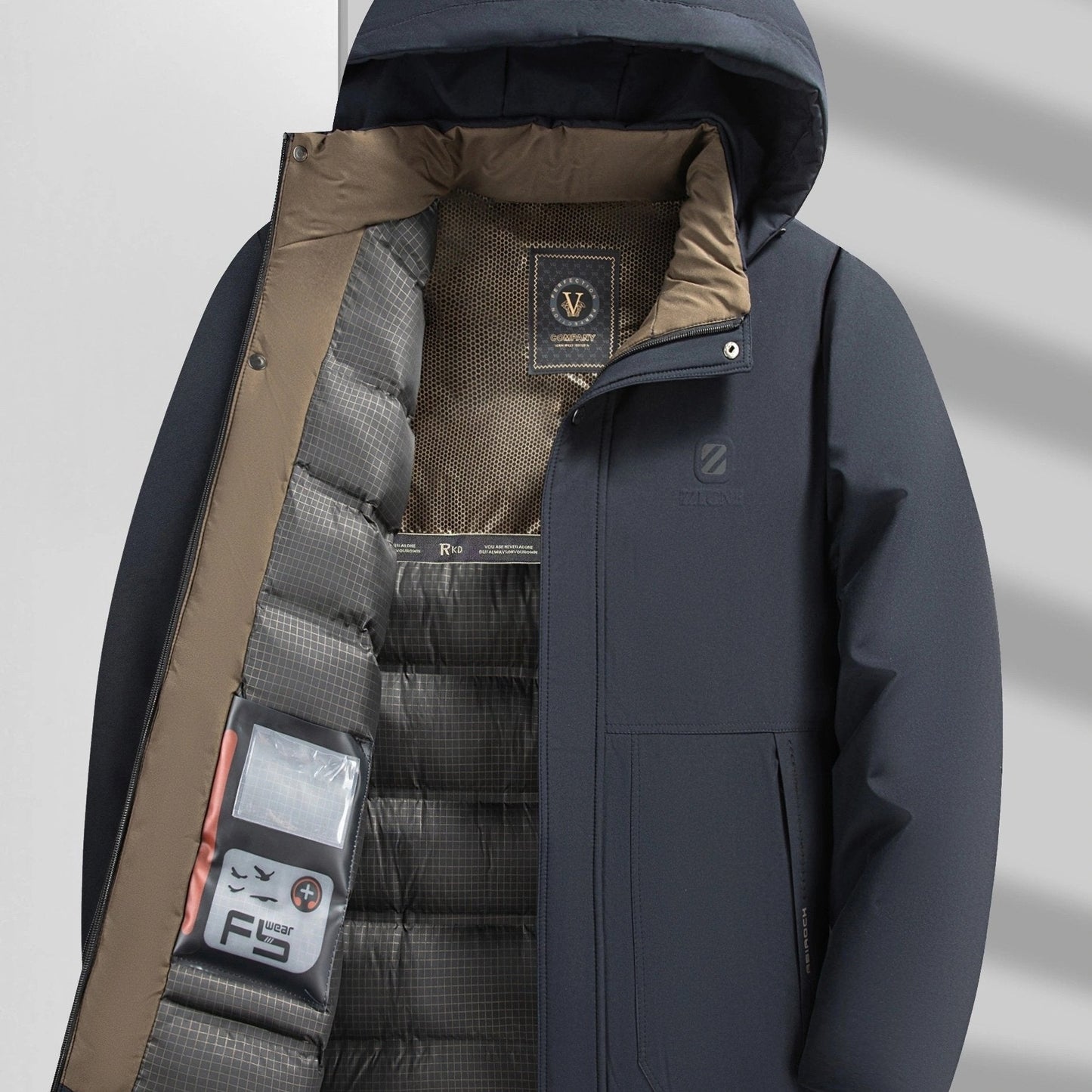Waterdichte Herenjas Extra Warm Regular Fit