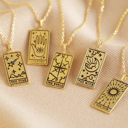 Gelukshanger Tarot Kaart Seraphina Vintage Stijl - Mode Vibes