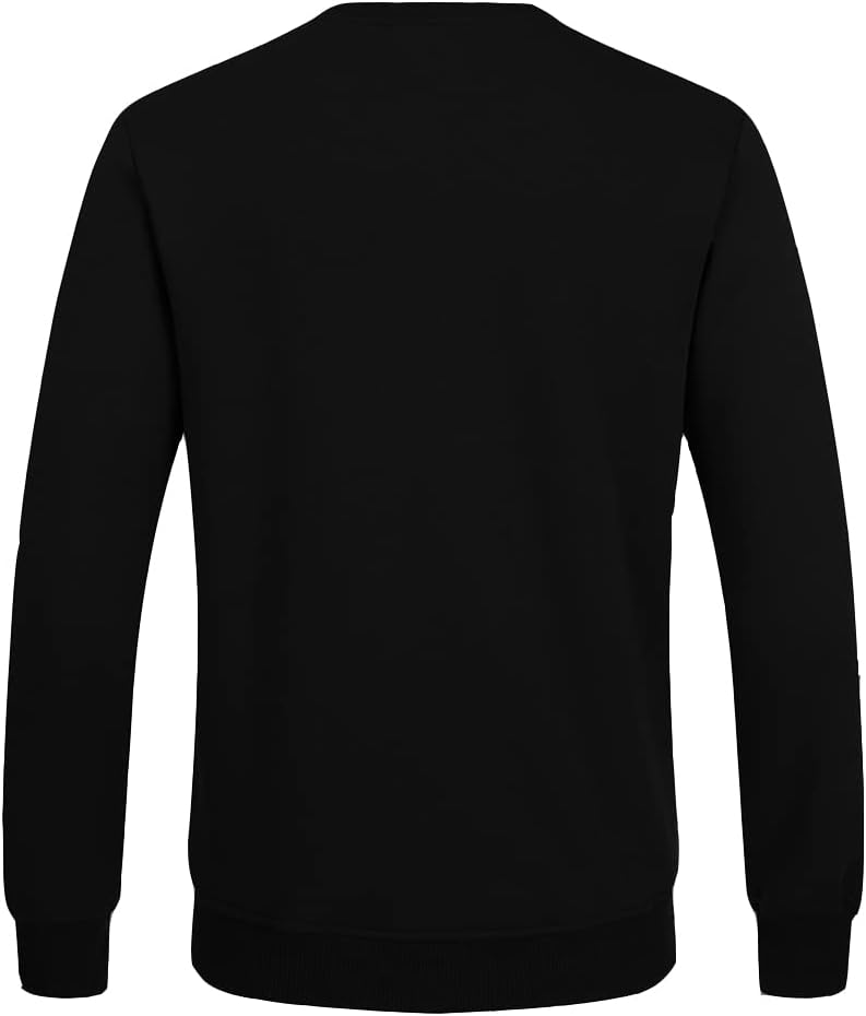 Heren Fleece Sweatshirt Zacht en Warm