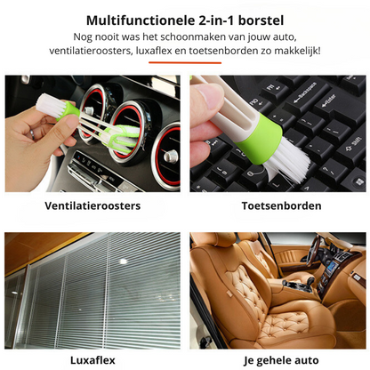 Double Slider Autoreinigingstool voor Grondige Schoonmaak