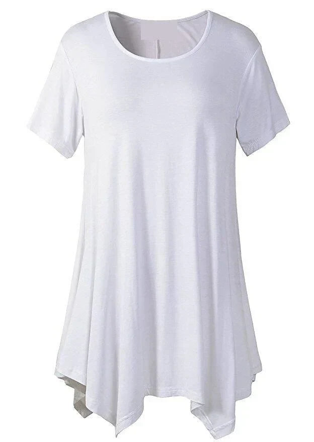 Dames T-shirt Korte Mouwen Loose Fit Zomer