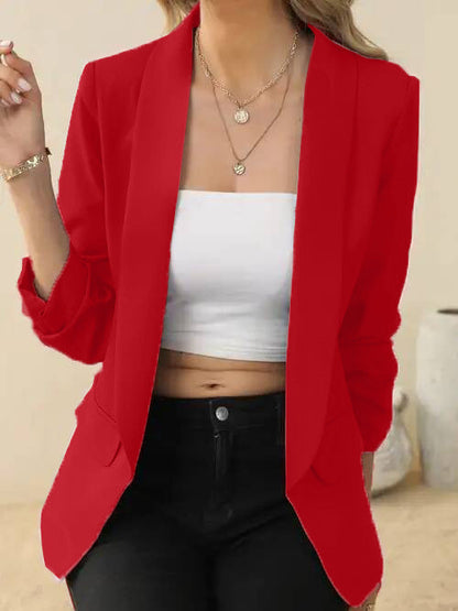 Dames Blazer Trendy Elegante Kantoorkleding
