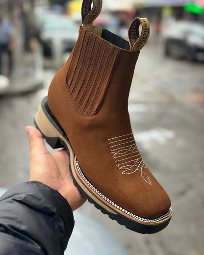 Cowboystiefels voor Mannen en Vrouwen Leer Western Stijl