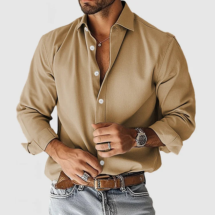 Slim Fit Overhemd voor Heren Modieus en Stijlvol