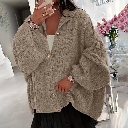 Dames Gebreide Vest Trendy Hoge Hals Modieus