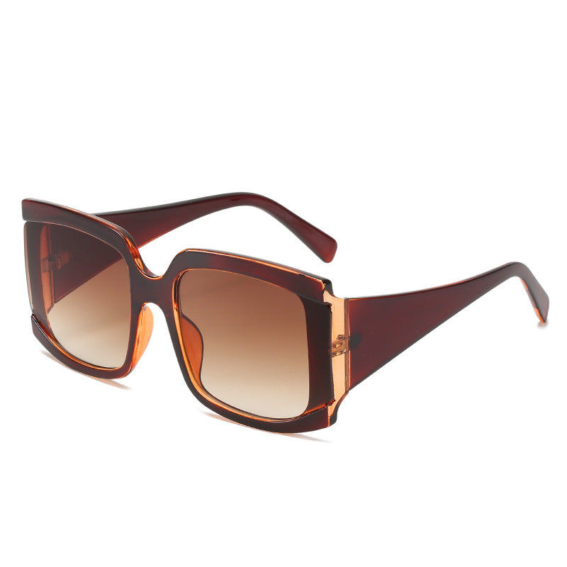 Dames Zonnebril Groot Vierkant Statement Model