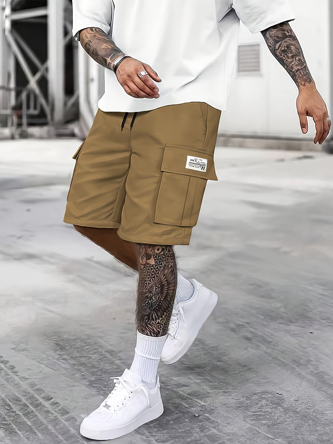 Heren Cargo Shorts Zomer Lichtgewicht