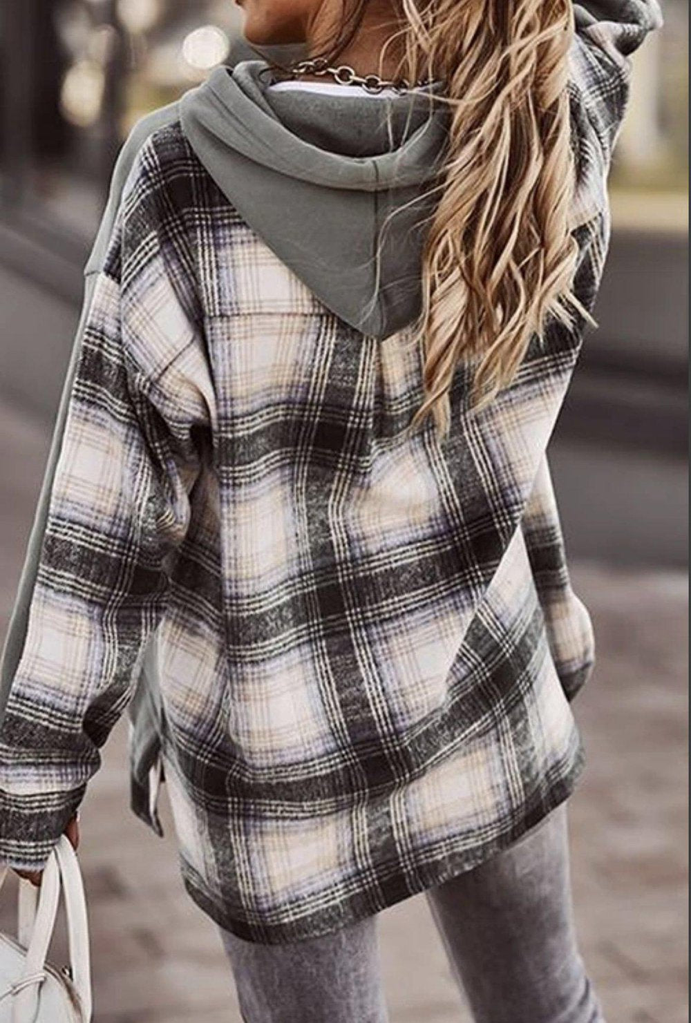 Comfortabele Sweatshirt Lange Mouwen Patchwork Stijl