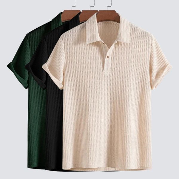 Mannen Polo Klassiek Gebreid Elegance