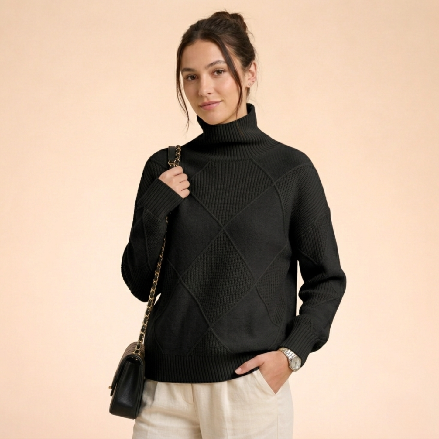 Lotte | Luxe Coltrui Met Zachte En Warme Pasvorm