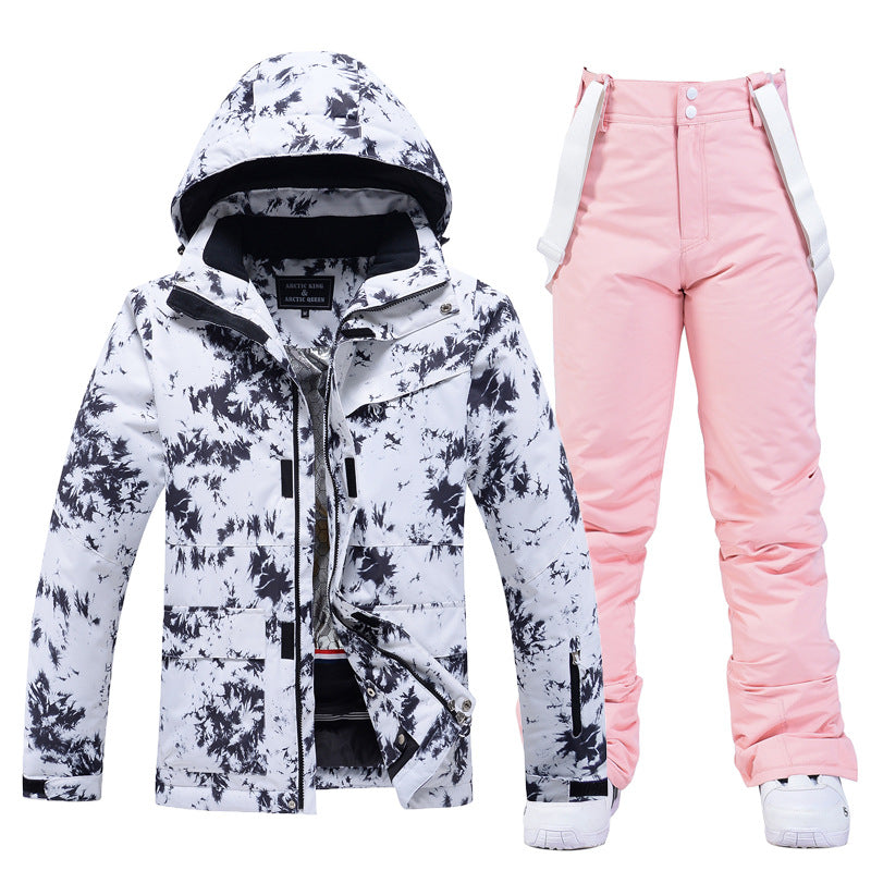Dames Ski Overall Set Waterdicht Warm Trendy