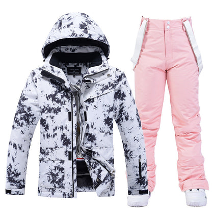 Dames Ski Overall Set Waterdicht Warm Trendy
