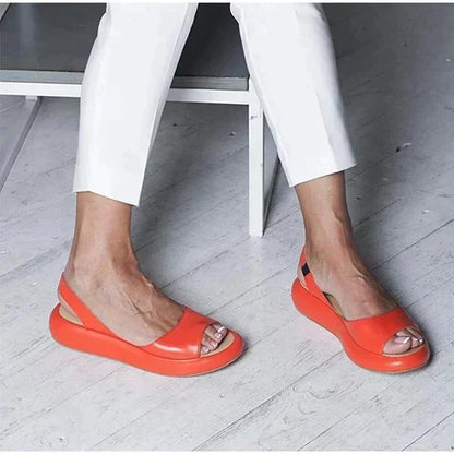 Orthopedische Sandalen voor Vrouwen Comfortabel Peep Toe