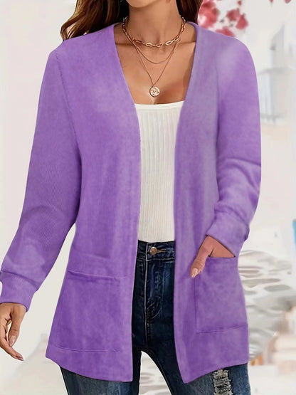 Dames Vest Met Zakken Elegant Design Ravina