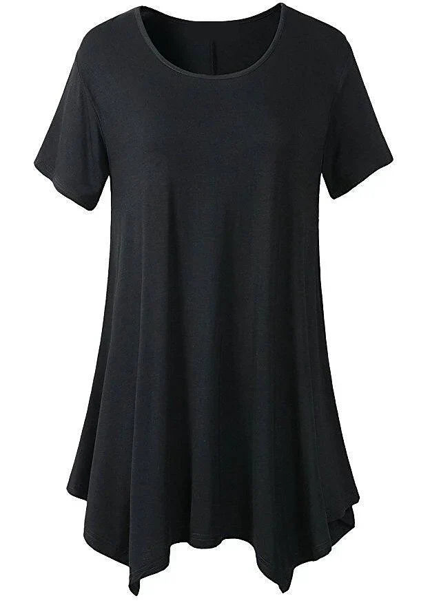 Dames T-shirt Korte Mouwen Loose Fit Zomer