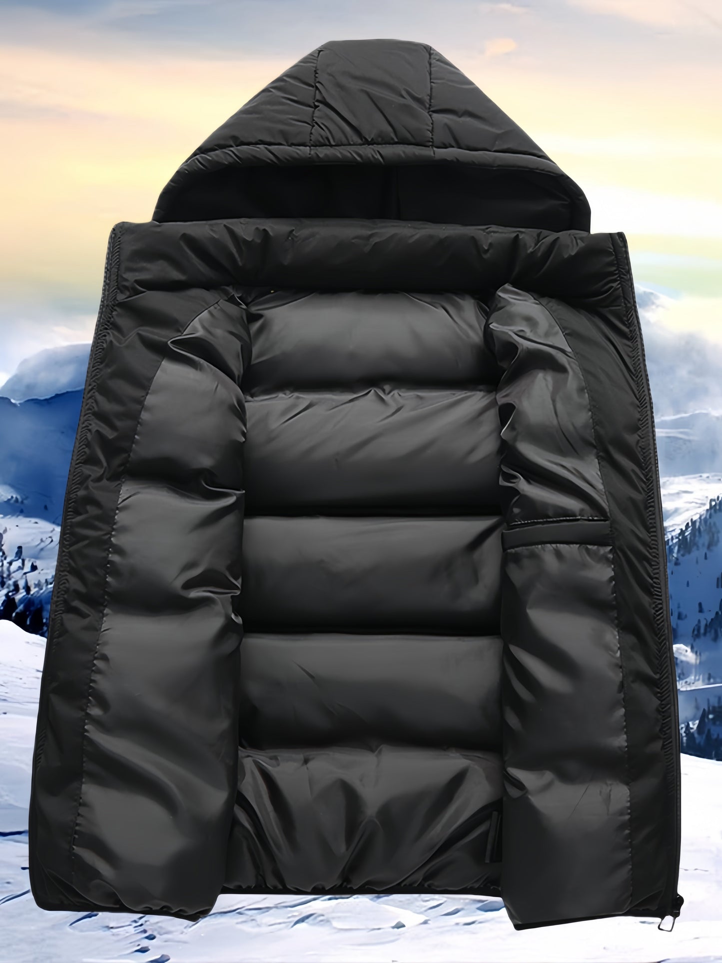 Domenico | Gilet leggero con cappuccio