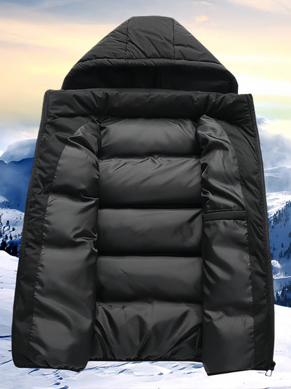 Domenico | Gilet leggero con cappuccio