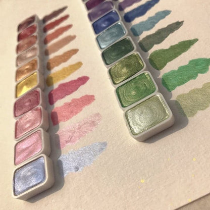 Kleurrijke Aquarelverf Set voor Kunst en Tekenen