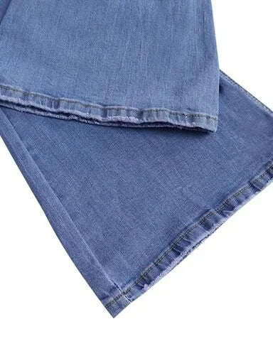 Dames Stretch Jeans Comfortabele Fit